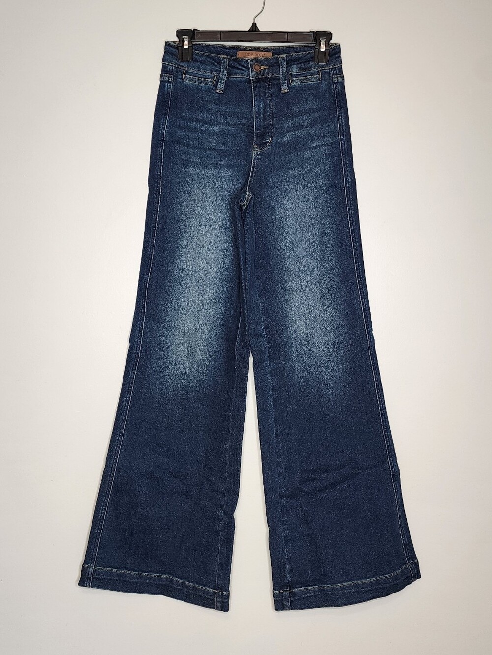 Judy Blue Retro Wide Leg Jeans - Picture 1 of 6